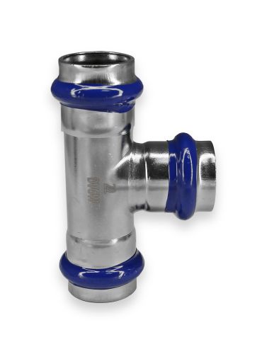 Тройник пресс для нержавеющей трубы Millennium