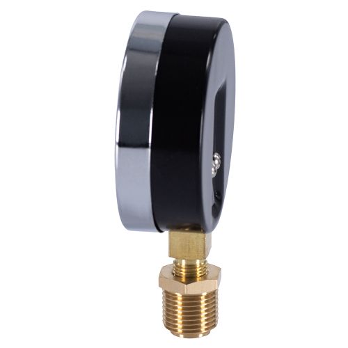 Термоманометр вертикальный  80 мм 1/2"- 6 бар (0-120C) Millennium