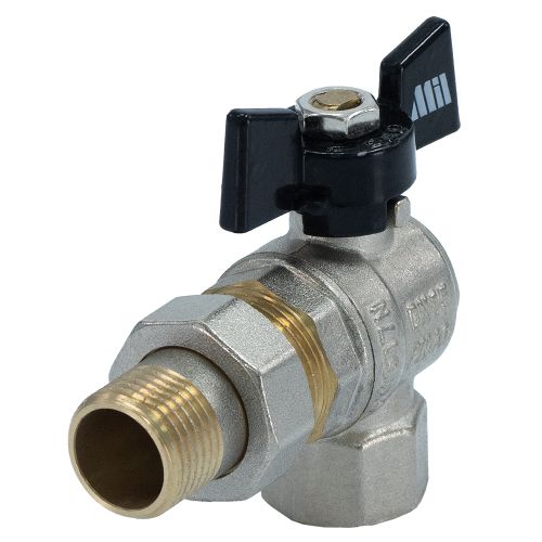 Кран  с накидной гайкой угловой 1/2" Millennium