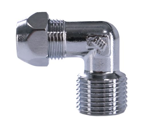 Цанга угловая хром. 10 х 1/2" ш. Millennium