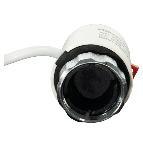 Сервопривод электротермический нормально закрытый Millennium для коллекторных групп белый