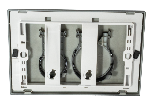 Кнопка для инсталляции круглая черная Elleven